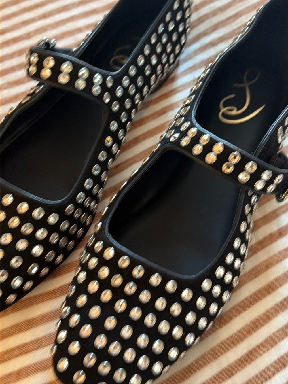 Sam Edelman Michaela Gem Mary Jane Flats - Size 11